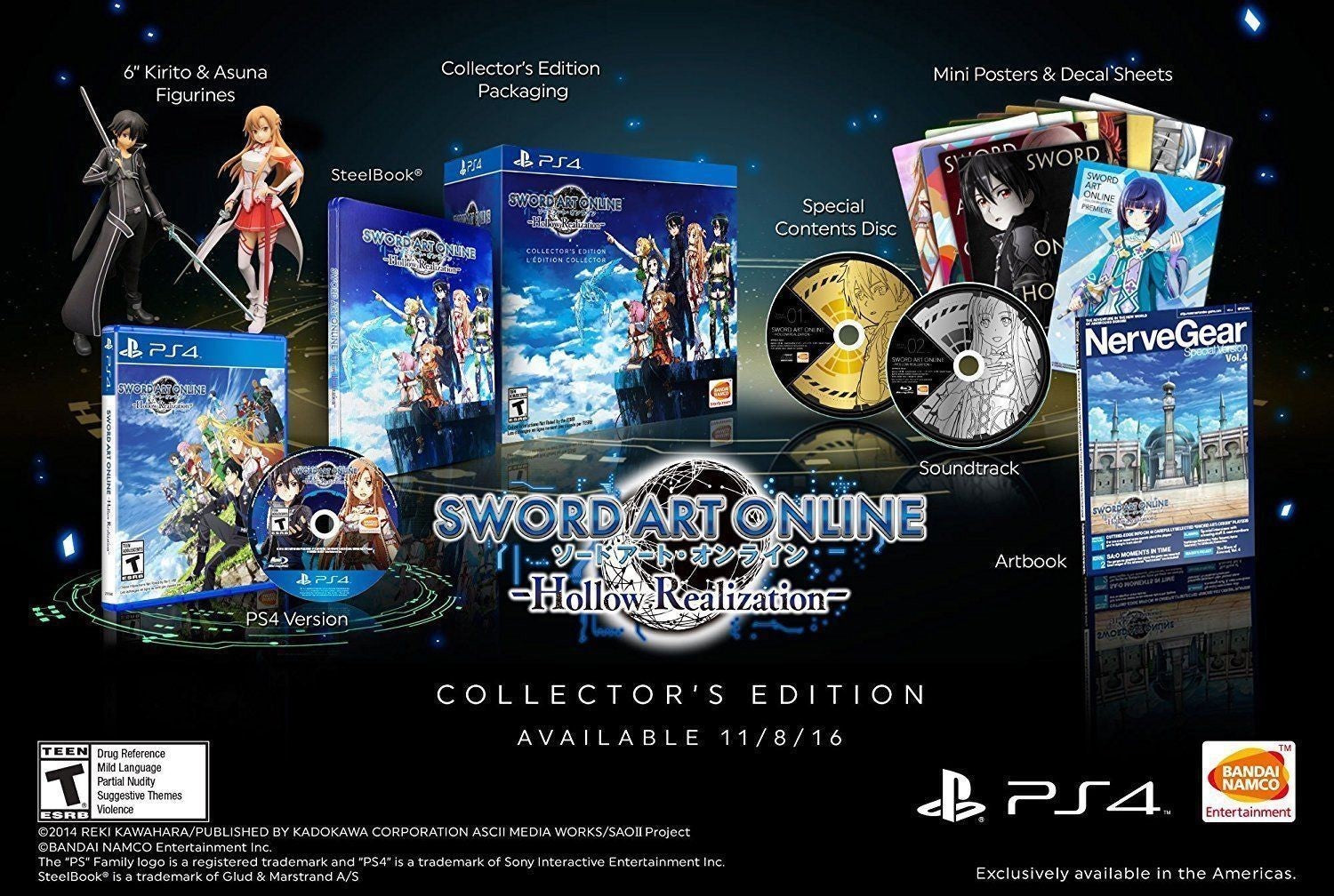 Sword Art Online: Hollow Realization - Limited Edition - PlayStation 4