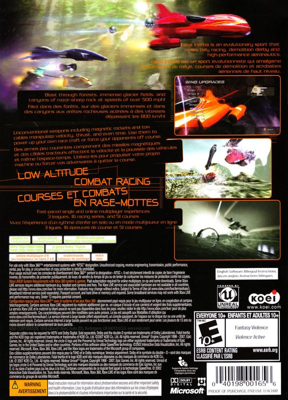 Fatal Inertia - Xbox 360