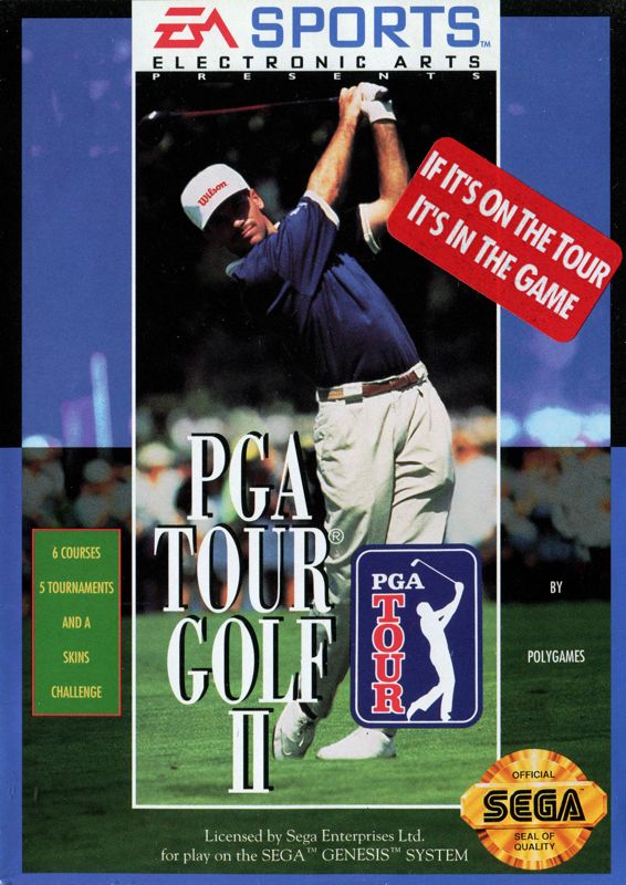 PGA Tour Golf II - SEGA Genesis