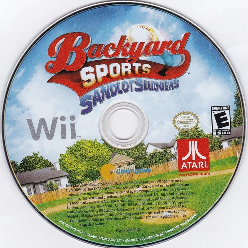 Backyard Sports: Sandlot Sluggers - Wii