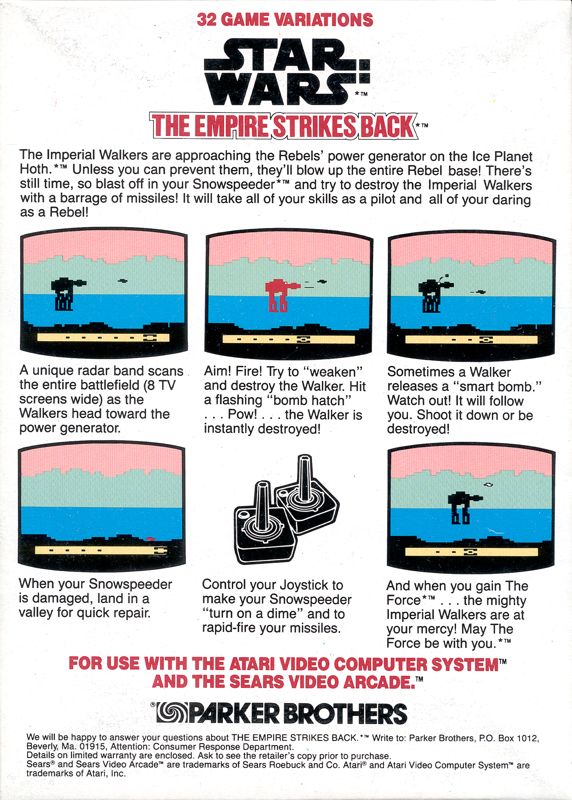 Star Wars: The Empire Strikes Back - Atari 2600