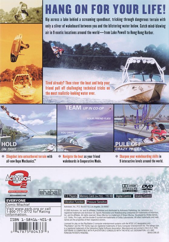 Wakeboarding Unleashed featuring Shaun Murray - PlayStation 2
