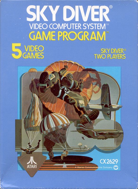 Sky Diver- Atari 2600