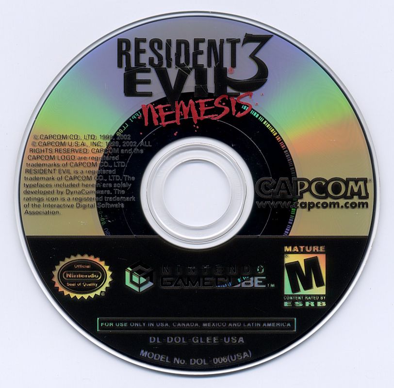 Resident Evil 3: Nemesis - GameCube