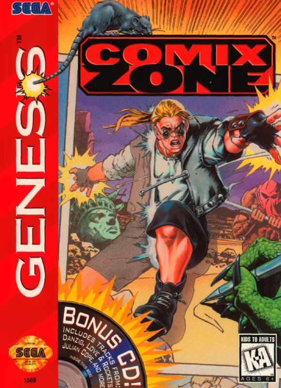 Comix Zone - SEGA Genesis