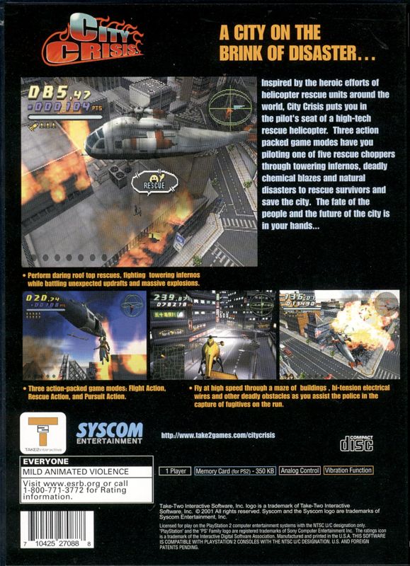 City Crisis - PlayStation 2