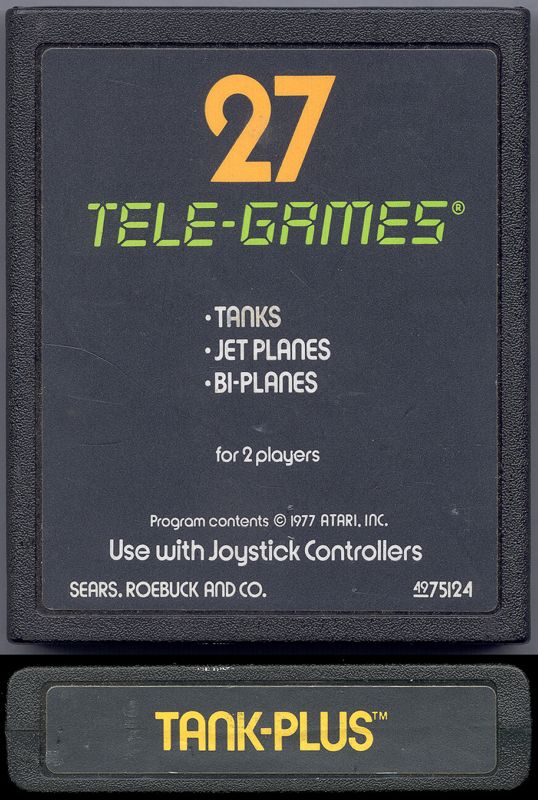 Tank Plus - Atari 2600