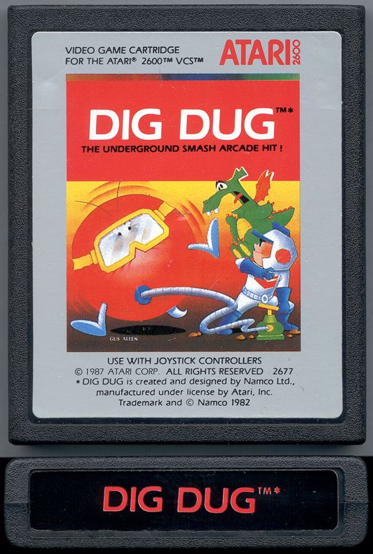 Dig Dug - Atari 2600