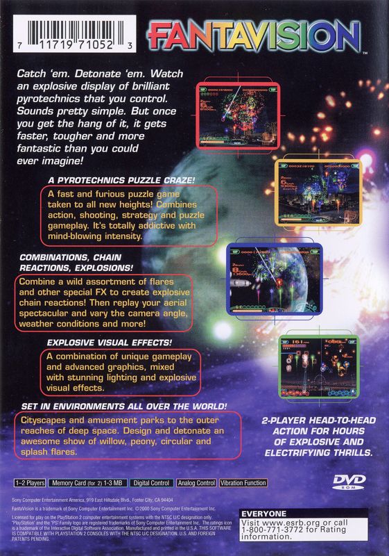 Fantavision - PlayStation 2