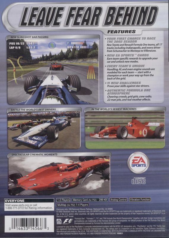 F1 2002 - PlayStation 2