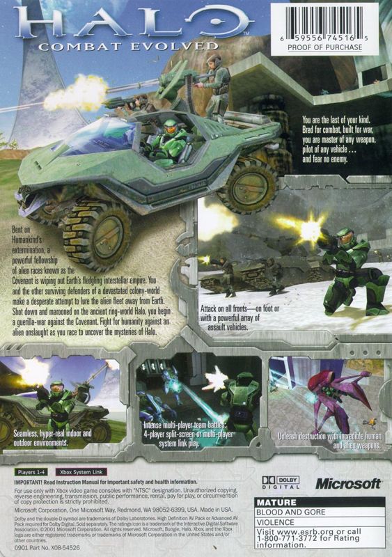 Halo: Combat Evolved - Xbox