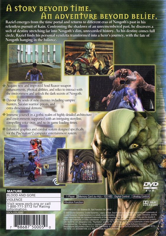 Legacy of Kain: Soul Reaver 2 - PlayStation 2
