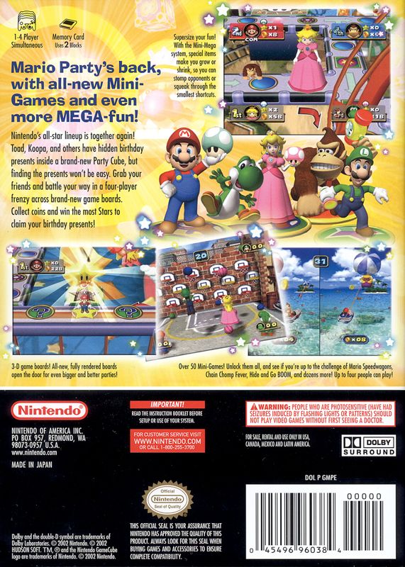 Mario Party 4 - GameCube