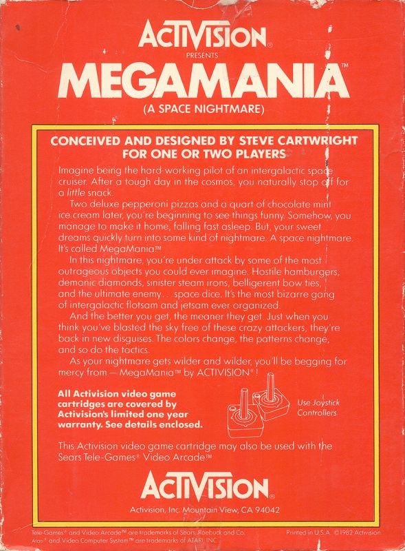 Megamania - Atari 2600