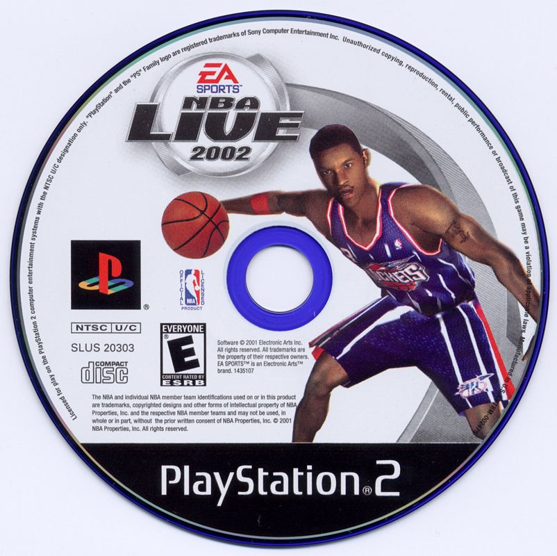 NBA Live 2002 - PlayStation 2