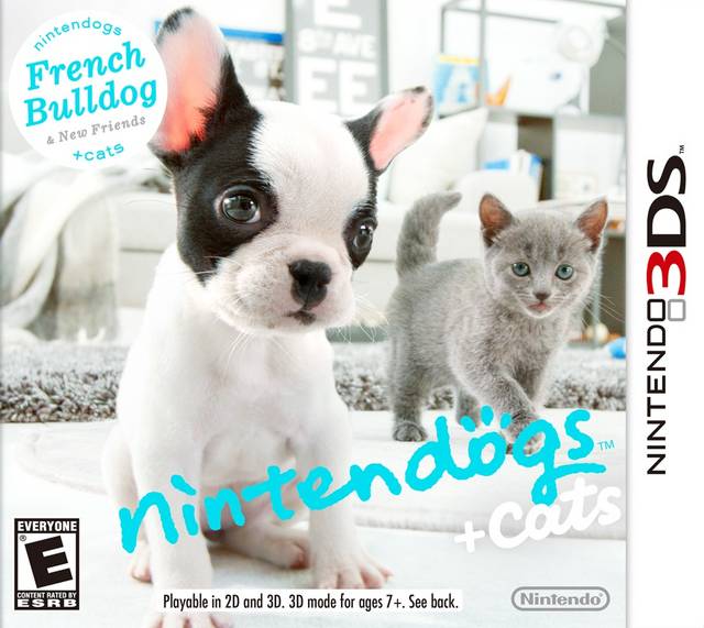 Nintendogs + Cats: French Bulldog & New Friends - Nintendo 3DS