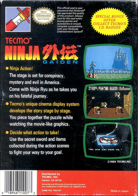 Ninja Gaiden - NES