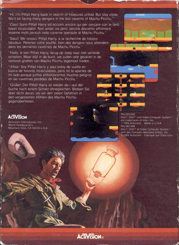 Pitfall II: Lost Caverns - Atari 2600