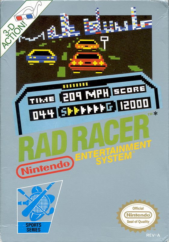 Rad Racer - NES
