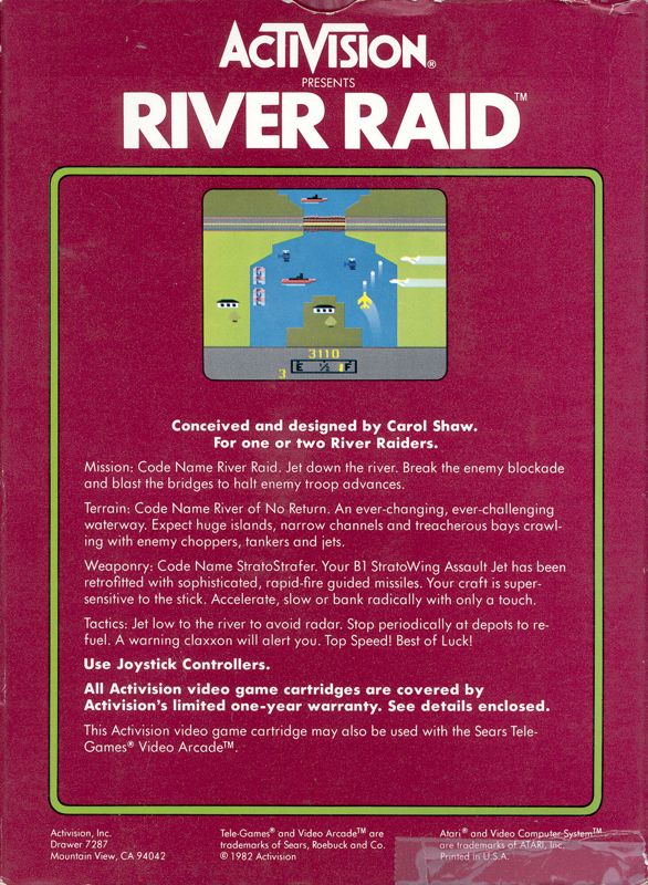 River Raid - Atari 2600