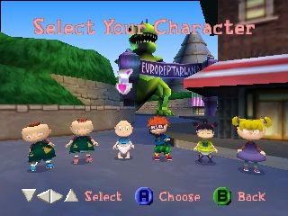 Rugrats in Paris: The Movie (Black Cartridge) - Nintendo 64