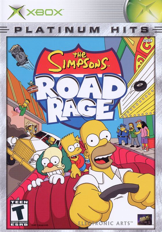 Simpsons: Road Rage (Platinum Hits) - Xbox