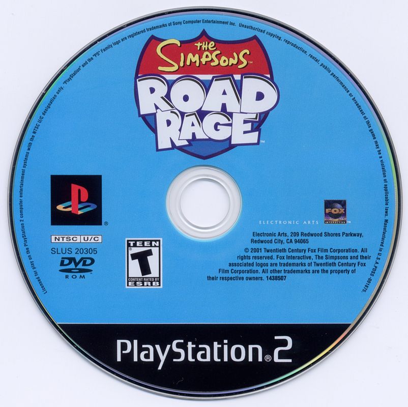 Simpsons: Road Rage - PlayStation 2