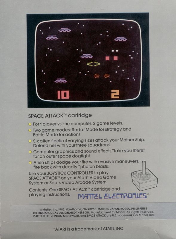 Space Attack - Atari 2600