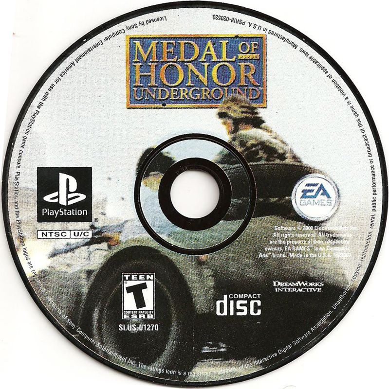 Medal of Honor: Underground - PlayStation