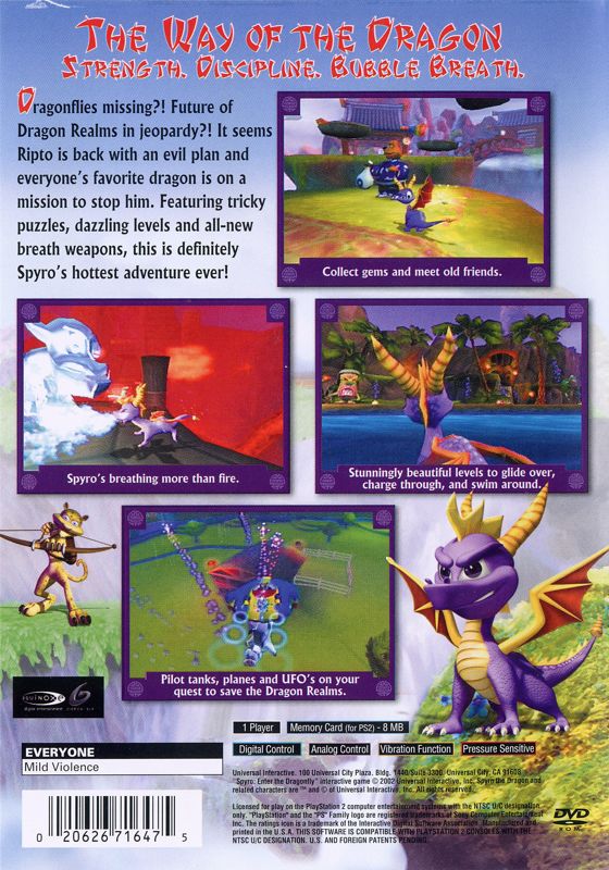 Spyro: Enter the Dragonfly - PlayStation 2