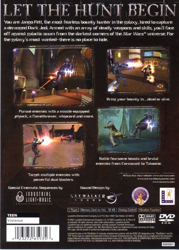 Star Wars: Bounty Hunter - PlayStation 2