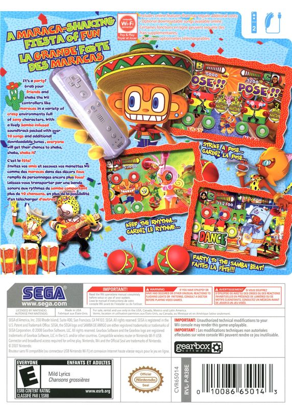 Samba De Amigo - Wii