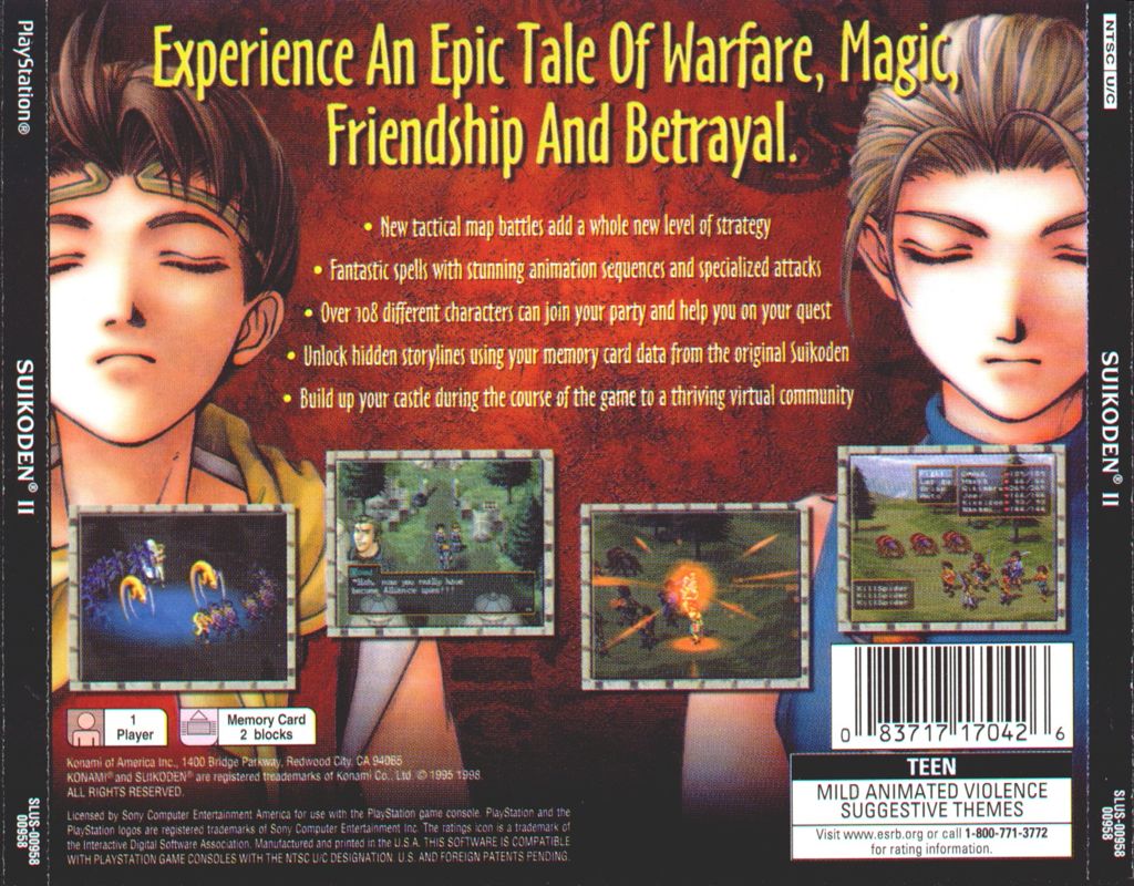 Suikoden II - PlayStation