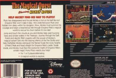 Magical Quest starring Mickey Mouse - Super Nintendo