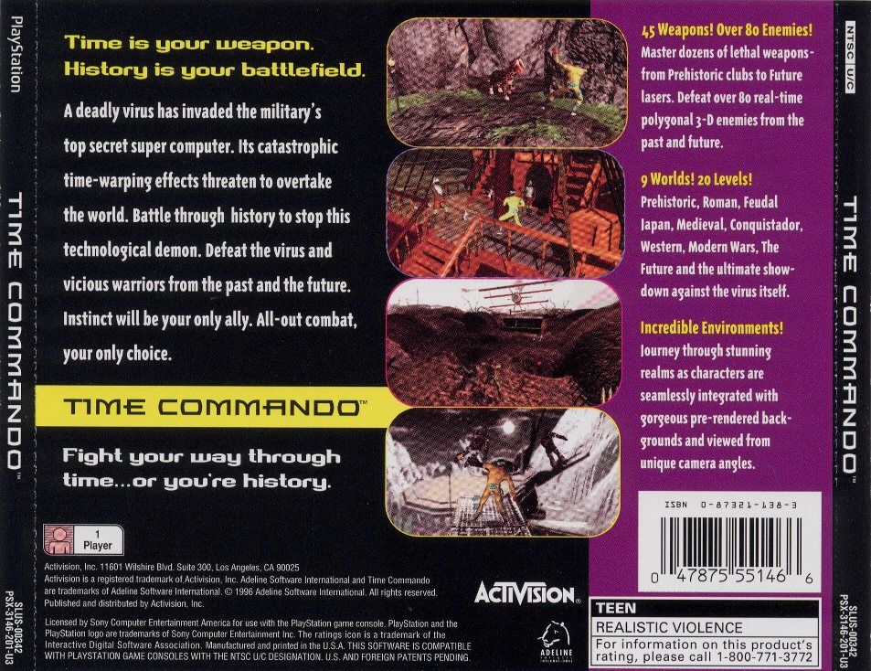 Time Commando - PlayStation