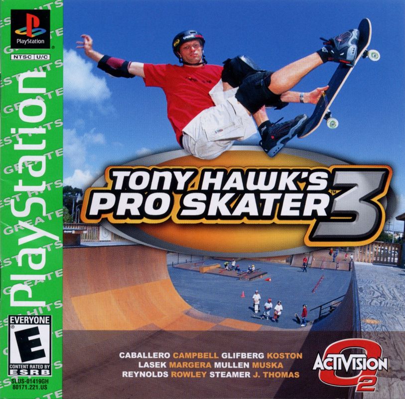Tony Hawk's Pro Skater 3 (Greatest Hits) - PlayStation
