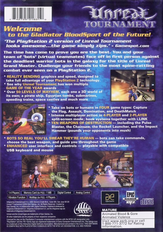 Unreal Tournament - PlayStation 2