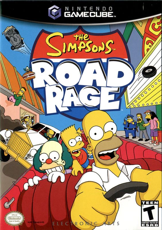 Simpsons: Road Rage - GameCube