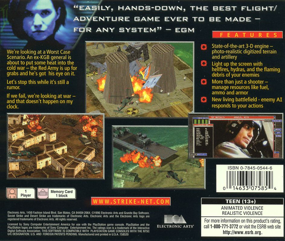 Soviet Strike - PlayStation