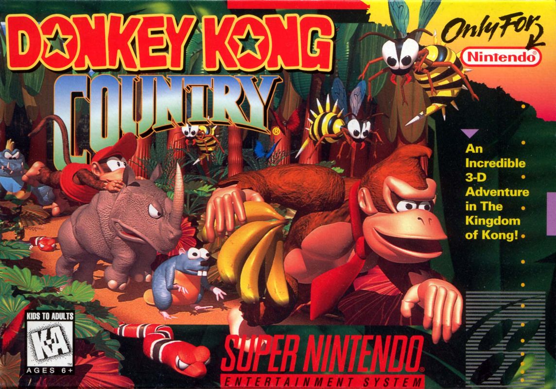 Donkey Kong Country - Super Nintendo