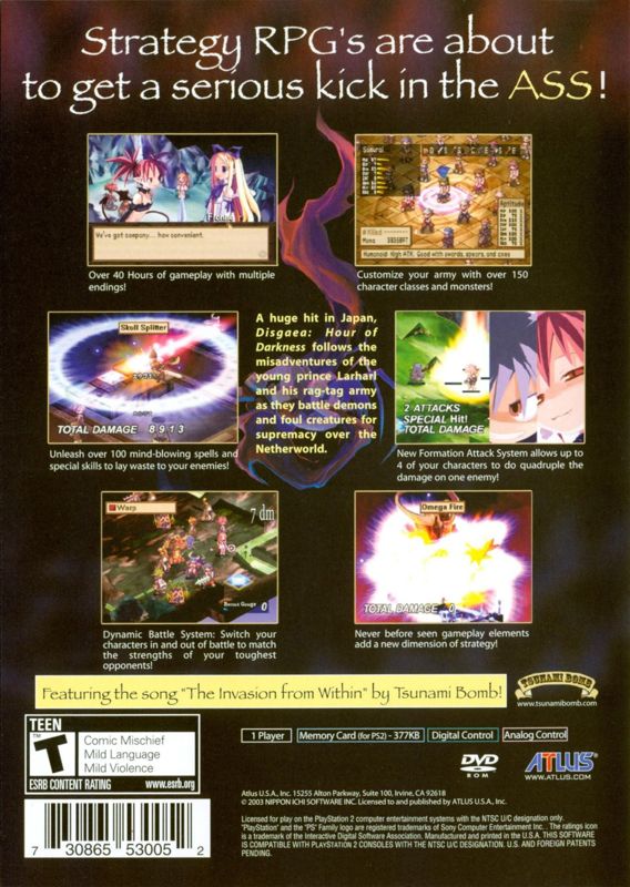 Disgaea: Hour of Darkness - PlayStation 2