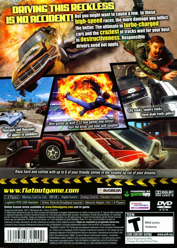 FlatOut 2 - PlayStation 2