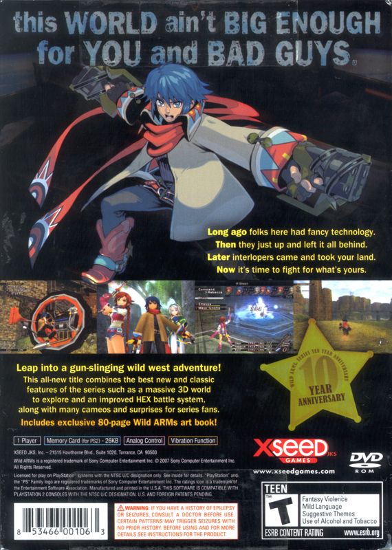 Wild Arms 5 - PlayStation 2
