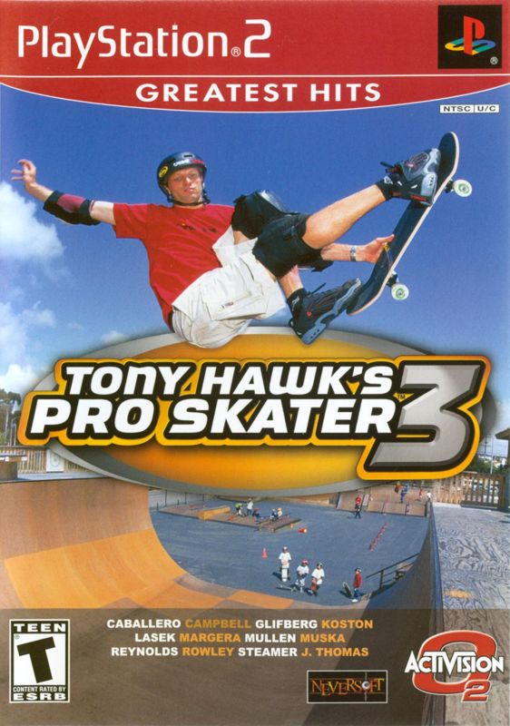 Tony Hawk's Pro Skater 3 (Greatest Hits) - PlayStation 2