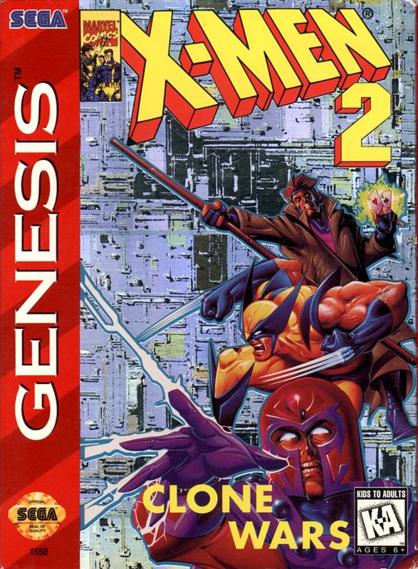 X-Men 2: Clone Wars - SEGA Genesis