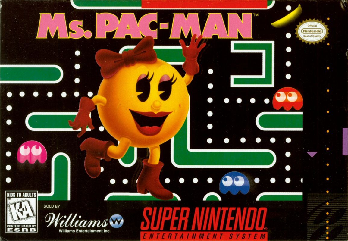 Ms. Pac-Man - Super Nintendo