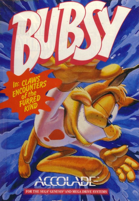 Bubsy in: Claws Encounters of the Furred Kind - SEGA Genesis