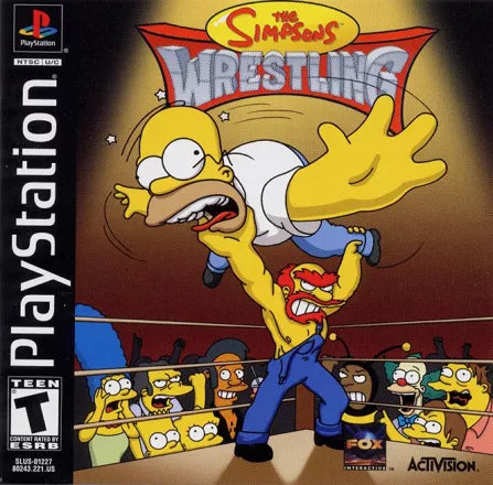 Simpsons Wrestling - PlayStation