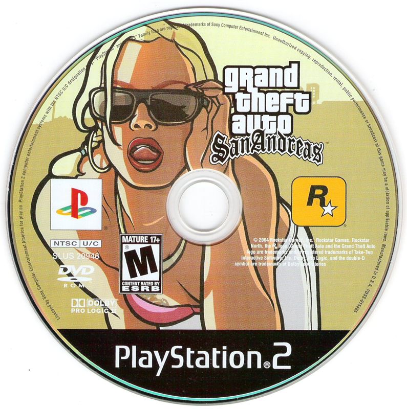 Grand Theft Auto: San Andreas - PlayStation 2