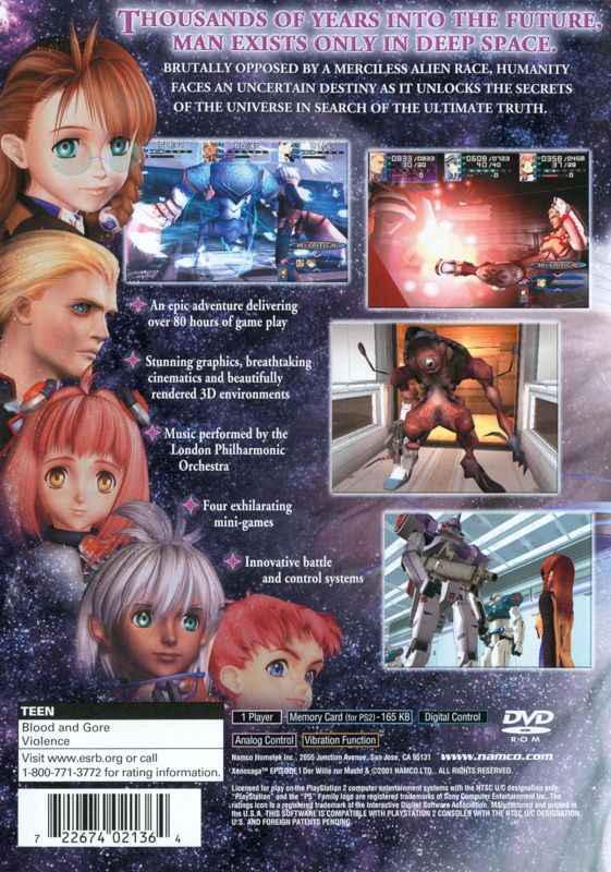 Xenosaga: Episode I - Der Wille zur Macht - PlayStation 2